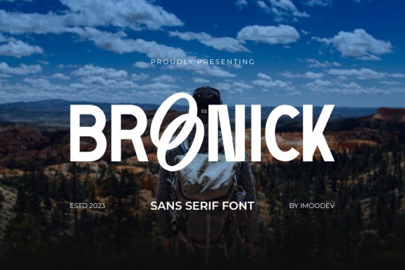 Broonick: A Modern Sans Serif for Every Creative Project