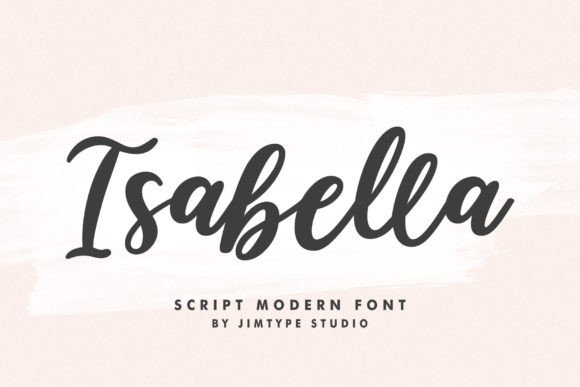 Isabella: The Script Font with Farmhouse Elegance