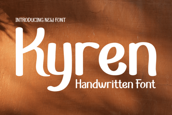 Kyren Font: A Handwriting Masterpiece for Authentic Design