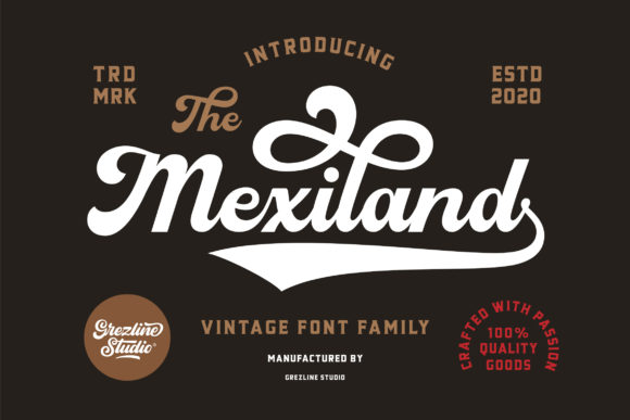 Mexiland: A Script Font with Vintage Character