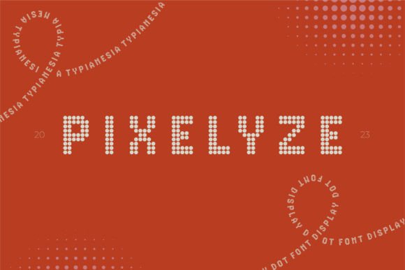 Pixelyze: Captivating Dot Font Display for Creative Projects