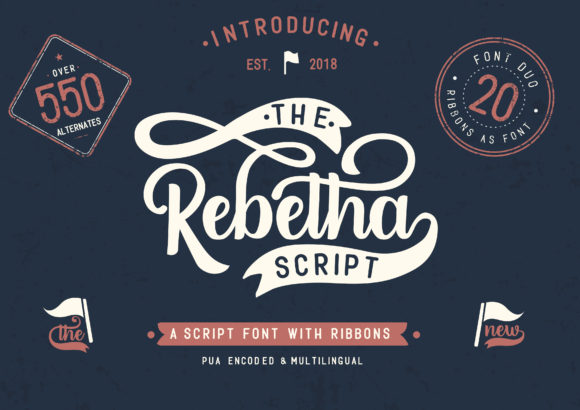 Rebetha Duo: A Modern Font Pairing for Creative Projects