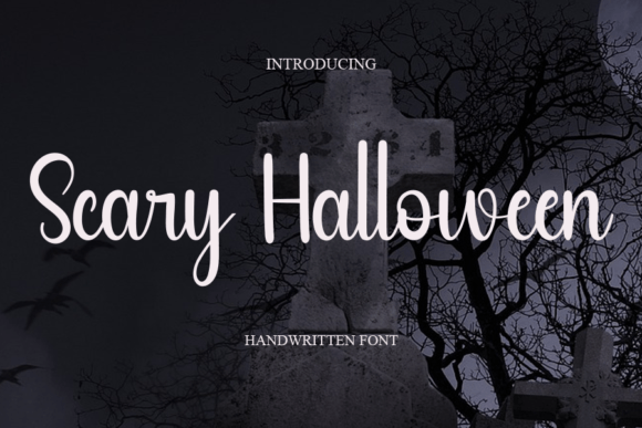 Scary Halloween Font: The Handwritten Charm Your Brand Needs