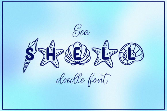 SeaShell Doodle Font: A Touch of Seaside Whimsy