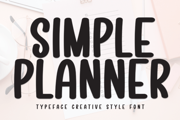 Simple Planner: The Handwritten Font for Modern, Authentic Design