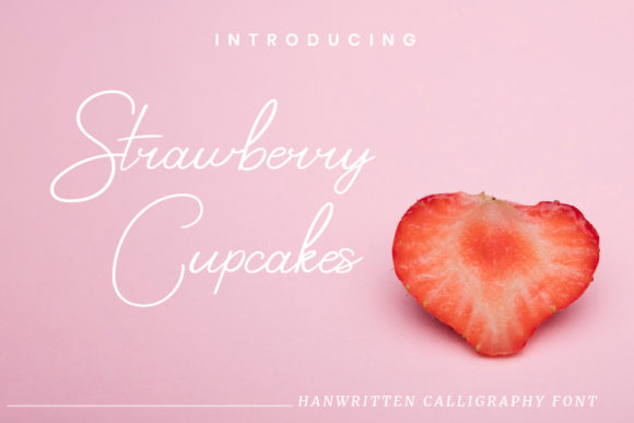 Strawberry Cupcakes: A Sweet Addition to Your Font Library
