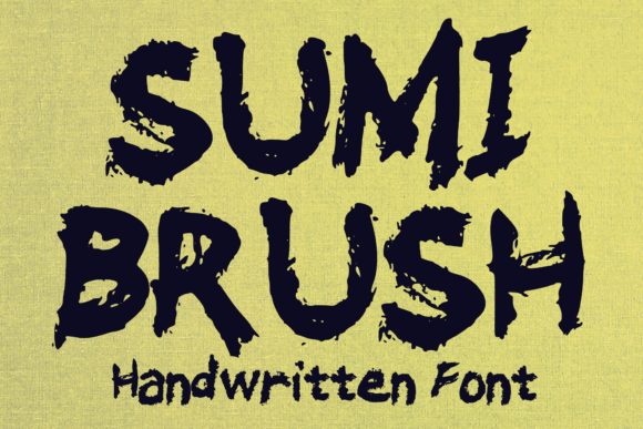Sumi Brush: A Handwritten Font with Ancient Roots and Modern Charm