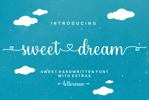 Sweet Dream Font: An Adorable Handwritten Typeface for Joyful Designs