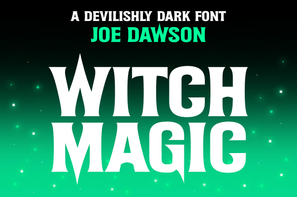 Witch Magic: A Typefaces for Dark and Whimsical Branding